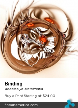 Binding by Anastasiya Malakhova - fractal art