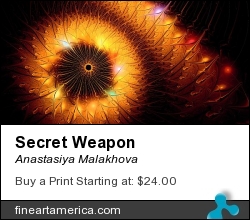 Secret Weapon by Anastasiya Malakhova - fractal art