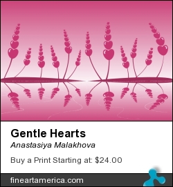 Gentle Hearts by Anastasiya Malakhova - Scalable Vector Graphics