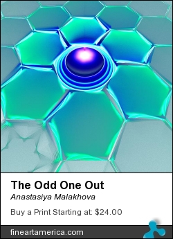 The Odd One Out by Anastasiya Malakhova - fractal art