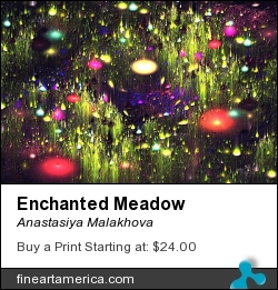 Enchanted Meadow by Anastasiya Malakhova - fractal art