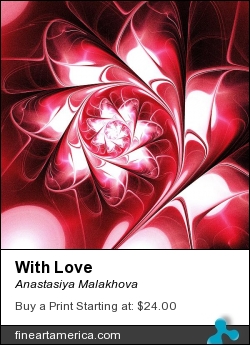 With Love by Anastasiya Malakhova - fractal art