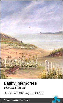 Balmy Memories by William Stewart - Painting - Aqrylic