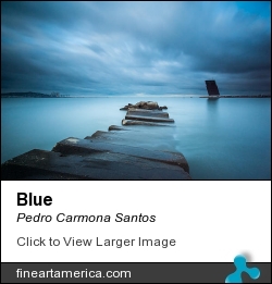 Blue by Pedro Carmona Santos - Photograph