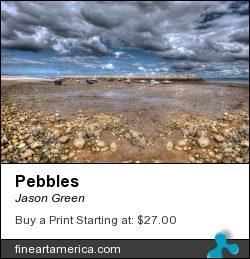 Pebbles by Jason Green - Photograph