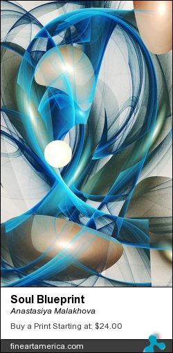 Soul Blueprint by Anastasiya Malakhova - fractal art