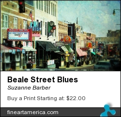 Beale Street Blues by Suzanne Barber - Photograph - Photograph