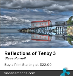 Reflections Of Tenby 3 by Steve Purnell - Photograph - Photograph