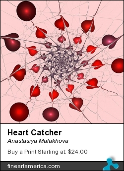 Heart Catcher by Anastasiya Malakhova - fractal art
