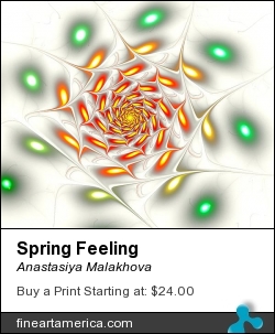 Spring Feeling by Anastasiya Malakhova - fractal art
