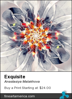 Exquisite by Anastasiya Malakhova - fractal art