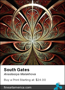 South Gates by Anastasiya Malakhova - fractal art