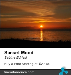 Sunset Mood by Sabine Edrissi - Photograph - Photograph