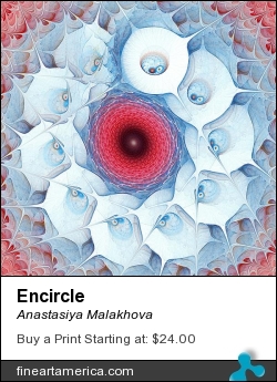 Encircle by Anastasiya Malakhova - fractal art