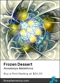 Frozen Dessert by Anastasiya Malakhova - fractal art