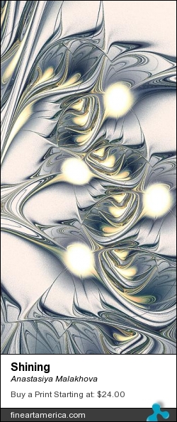 Shining by Anastasiya Malakhova - fractal art