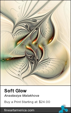 Soft Glow by Anastasiya Malakhova - fractal art
