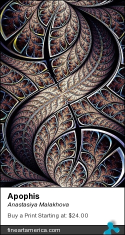 Apophis by Anastasiya Malakhova - fractal art