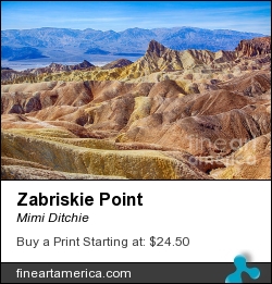 Zabriskie Point by Mimi Ditchie - Photograph - Photograph