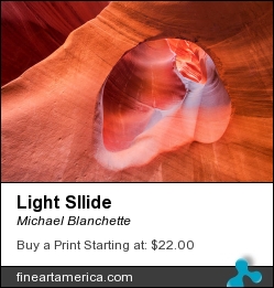 Light Sllide by Michael Blanchette - Photograph