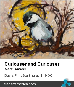 Curiouser And Curiouser by Mark Daniels - Painting - Oil On Canvas