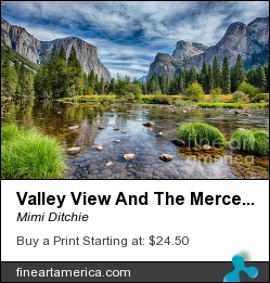 Valley View And The Merced by Mimi Ditchie - Photograph - Photograph