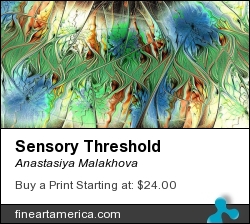 Sensory Threshold by Anastasiya Malakhova - fractal art