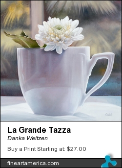 La Grande Tazza by Danka Weitzen - Painting - Oil On Canvas
