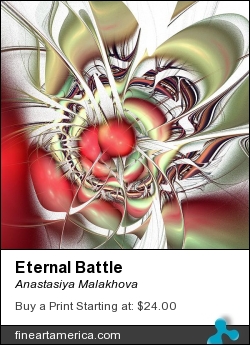 Eternal Battle by Anastasiya Malakhova - fractal art