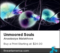 Unmoored Souls by Anastasiya Malakhova - fractal art