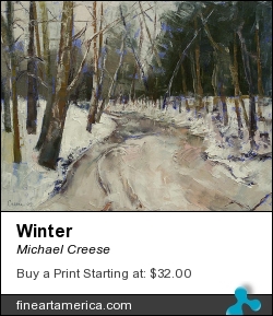 Winter by Michael Creese - Painting - Oil On Canvas