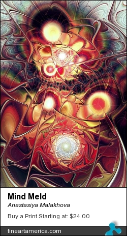 Mind Meld by Anastasiya Malakhova - fractal art