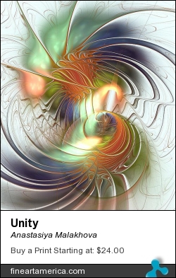 Unity by Anastasiya Malakhova - fractal art