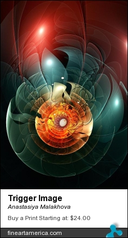 Trigger Image by Anastasiya Malakhova - fractal art