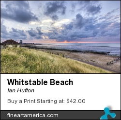 Whitstable Beach by Ian Hufton - Photograph - Photograph