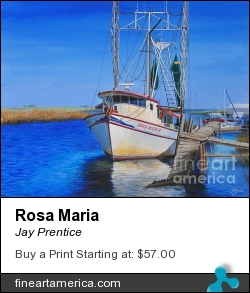 Rosa Maria by Jay Prentice - Painting - Acrylic