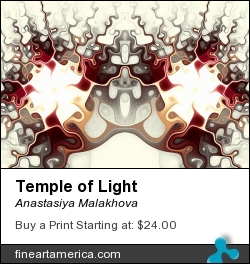 Temple of Light by Anastasiya Malakhova - fractal art