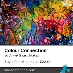 Colour Connection by Jo-Anne Gazo-McKim - Digital Art - Mixed Media