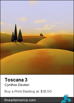 Toscana 3 by Cynthia Decker - Digital Art