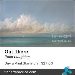 Out There by Peter Laughton - Painting - Oil On Canvas