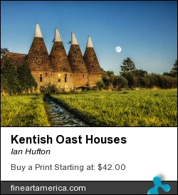 Kentish Oast Houses by Ian Hufton - Photograph - Photograph