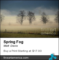 Spring Fog by Matt Davis - Photograph - Hdr Images, Digital Art, Photography