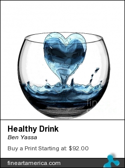 Healthy Drink by Ben Yassa - Digital Art