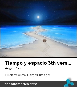Tiempo Y Espacio 3th Version by Angel Ortiz - Painting - Acrylic On Canvas
