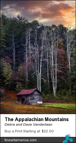 The Appalachian Mountains by Debra and Dave Vanderlaan - Photograph - Photography