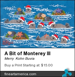 A Bit Of Monterey IIi by Merry Kohn Buvia - Painting - Acrylic On Canvas