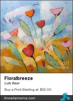 Floralbreeze by Lutz Baar - Painting