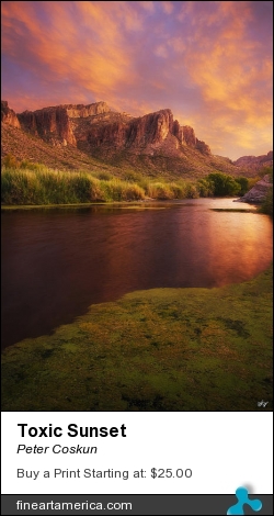 Toxic Sunset by Peter Coskun - Photograph - Photography