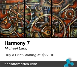 Harmony 7 by Michael Lang - Painting - Acrylic On Canvas
