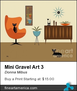 Mini Gravel Art 3 by Donna Mibus - Digital Art - Digital Paintings
